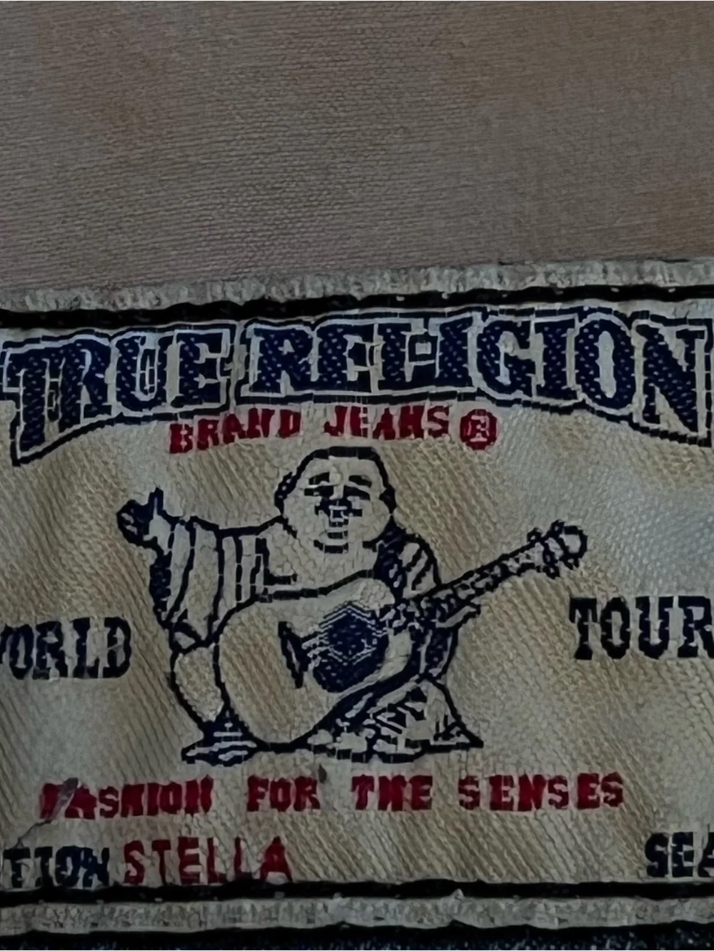 🇺🇸 True Religion Woman’s Low Rise Skinny Jeans with White Stitching & Embroidery - Picture 13 of 16